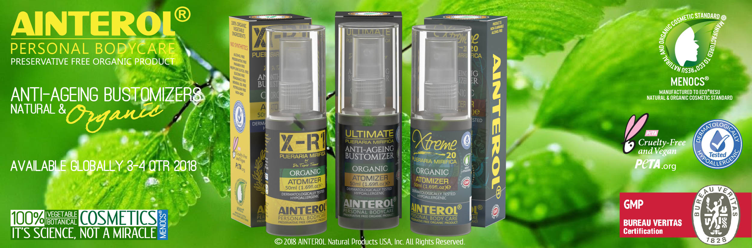 AINTEROL® Organic Atomizers